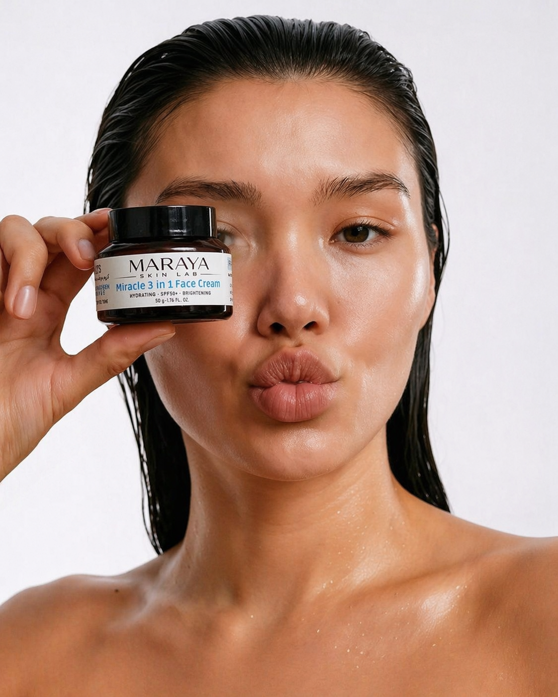 3en1 Écran Solaire Invisible Anti taches - SPF50+ Éclaircissant