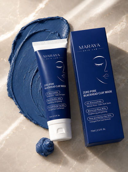 Blue Nila Mask 💙 ZERO Pores & Points Noirs 4%Niacinamide