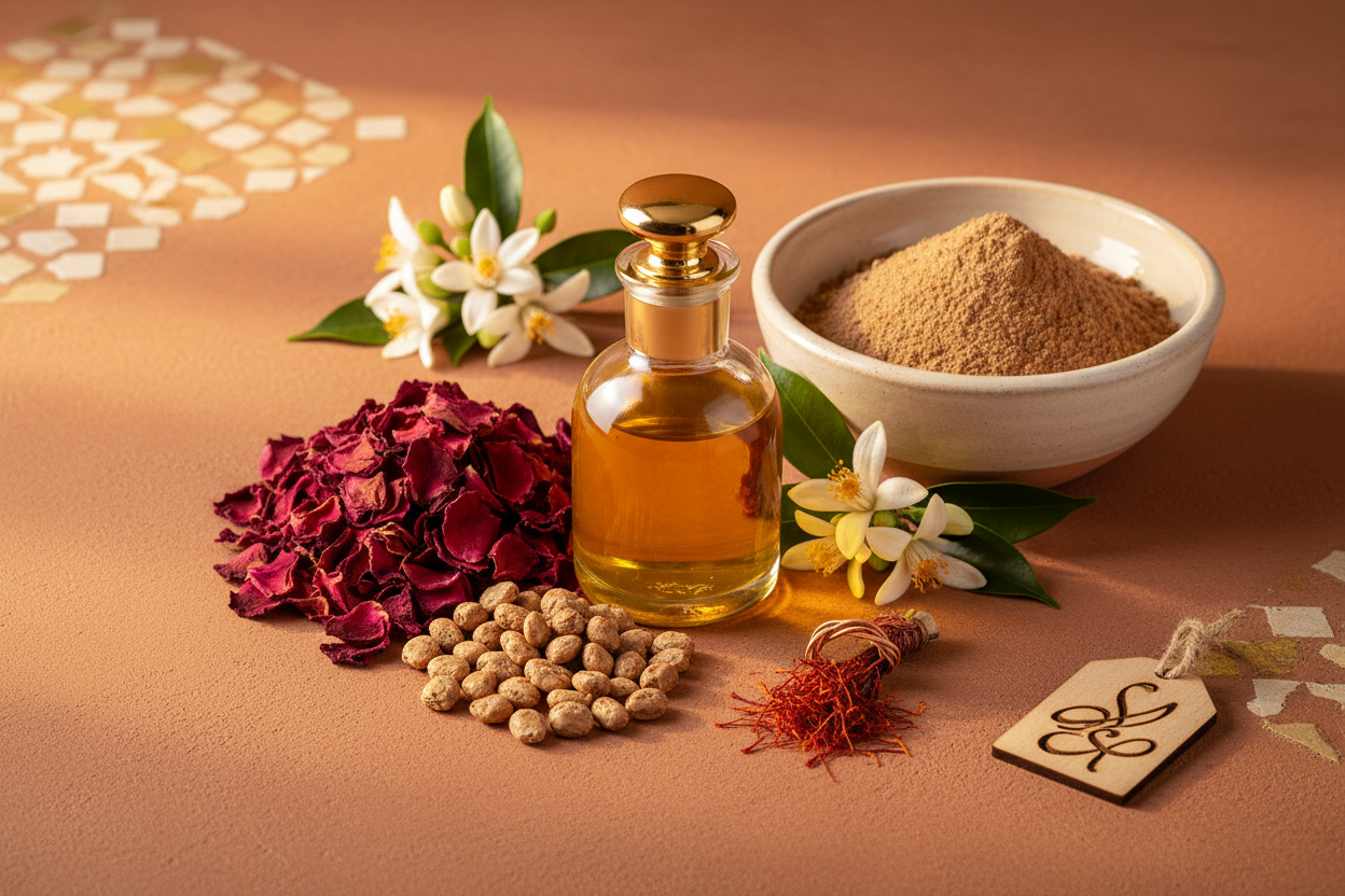 PREMIUM NATURAL MOROCCAN INGREDIENTS